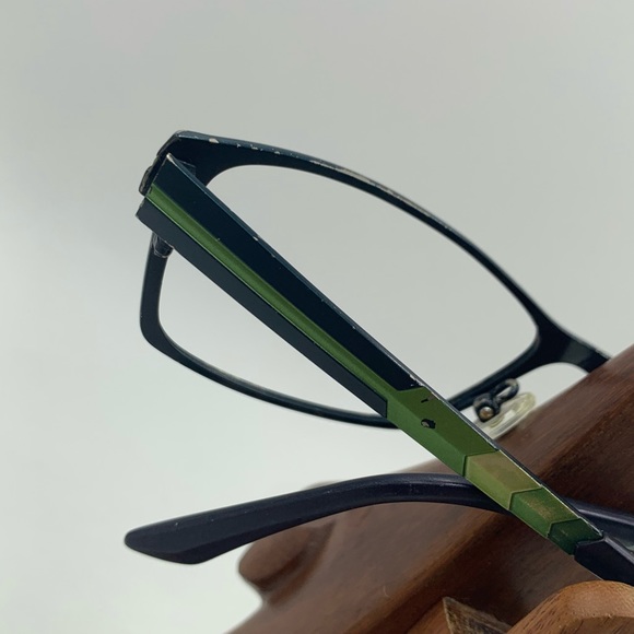 Pro Design 4376 Green Blue Oval Sunglasses - Picture 5 of 7